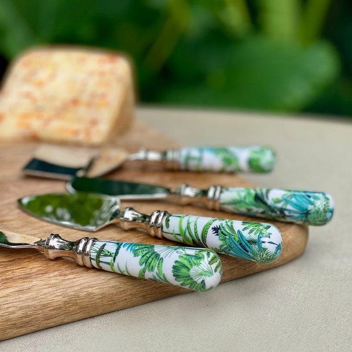 Thumbnail preview #1 for Cheese Knives, Set Of 4 - Amazonia Day