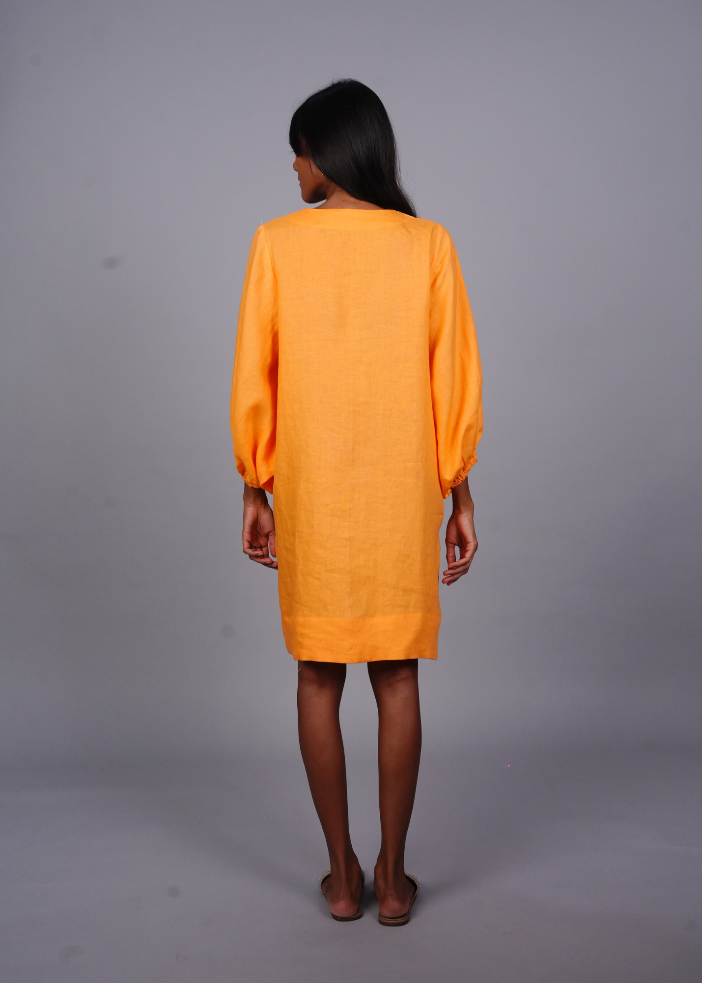 Thumbnail preview #4 for Zeenat Dress - Mango Linen