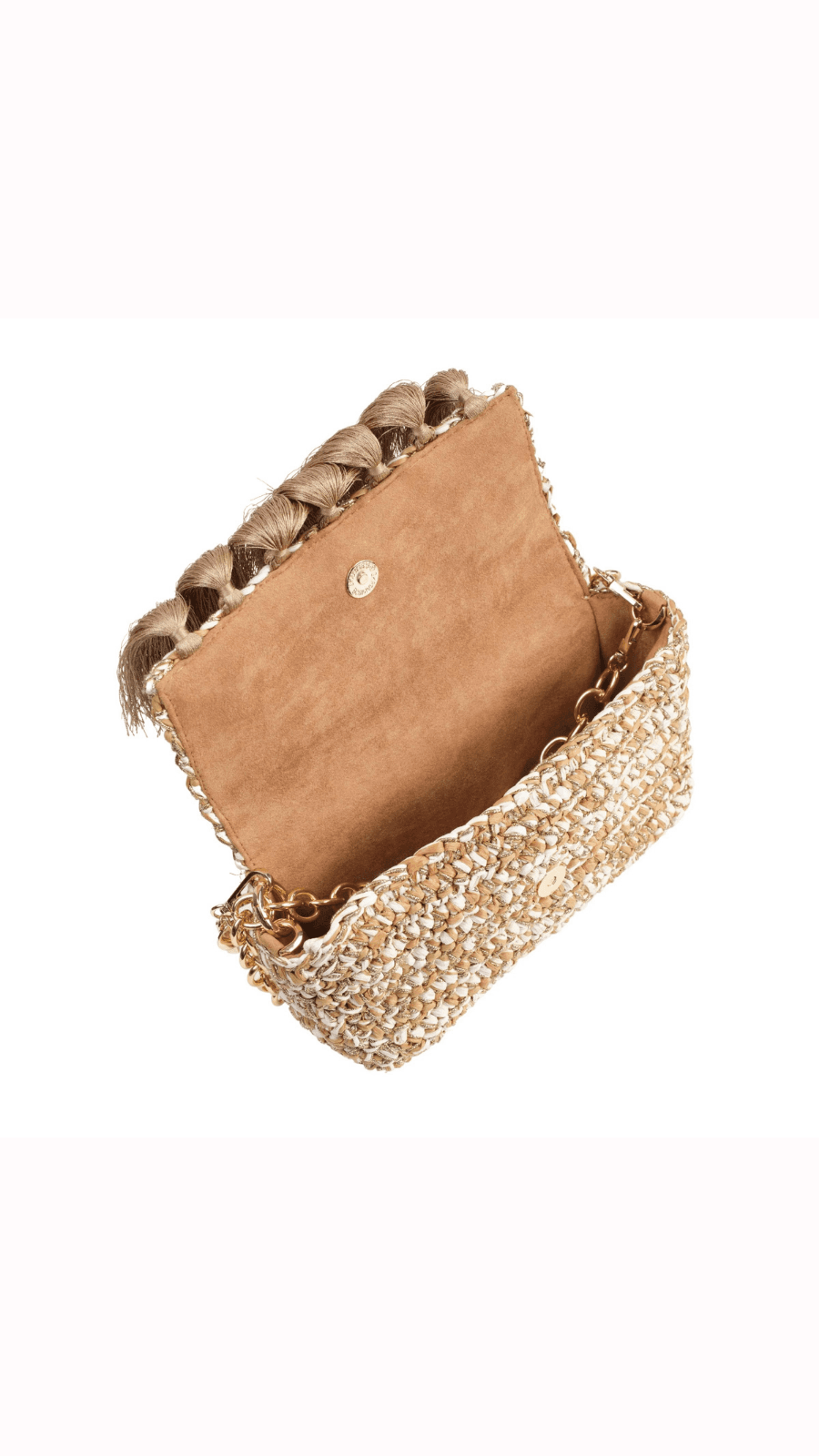 Thumbnail preview #2 for 4 Weave Real Raffia Clutch