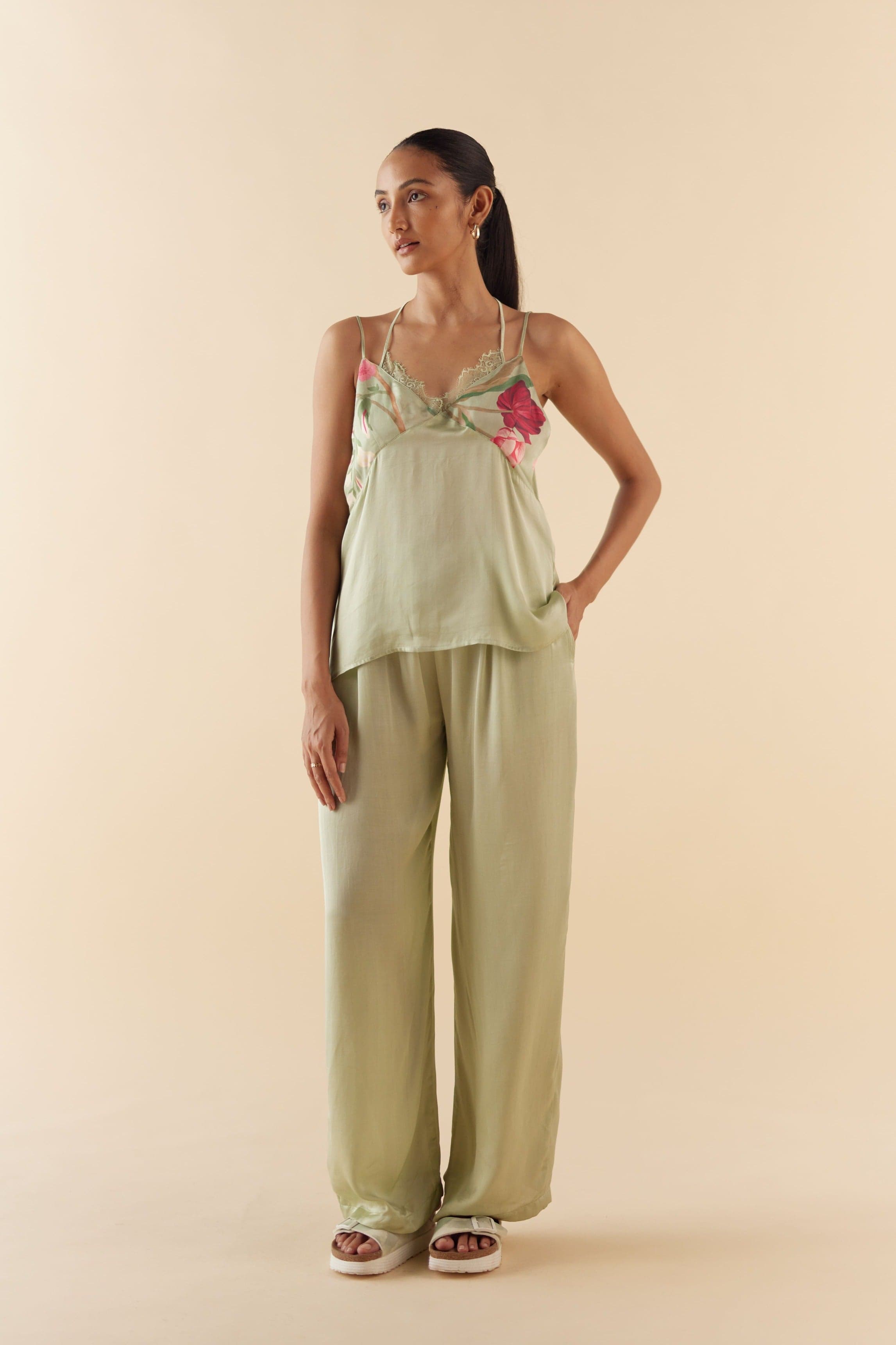 Jade Lounge to Sleep Camisole Set, a product by Sleeplove