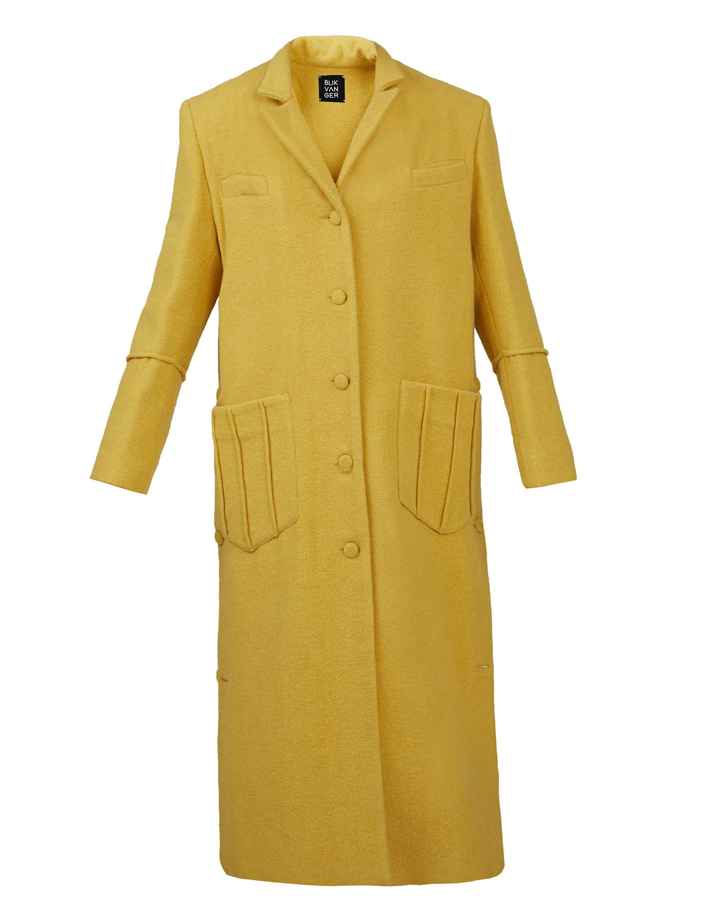 Thumbnail preview #3 for YELLOW WAVY COAT