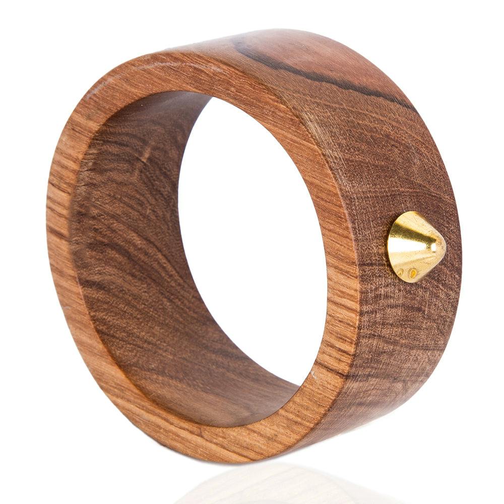 Thumbnail preview #4 for Afro Abiba Teak Wood Bracelet