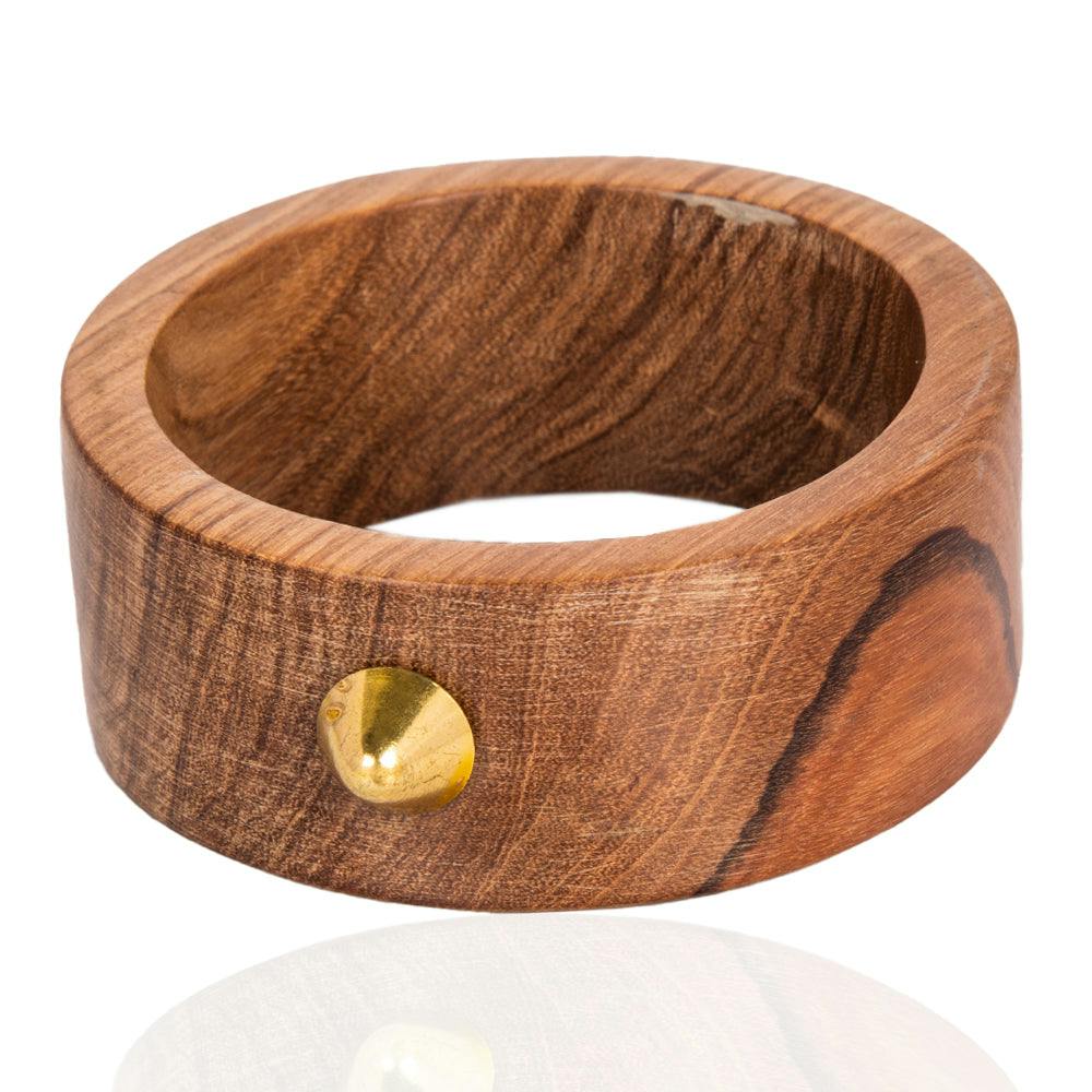 Thumbnail preview #1 for Afro Abiba Teak Wood Bracelet