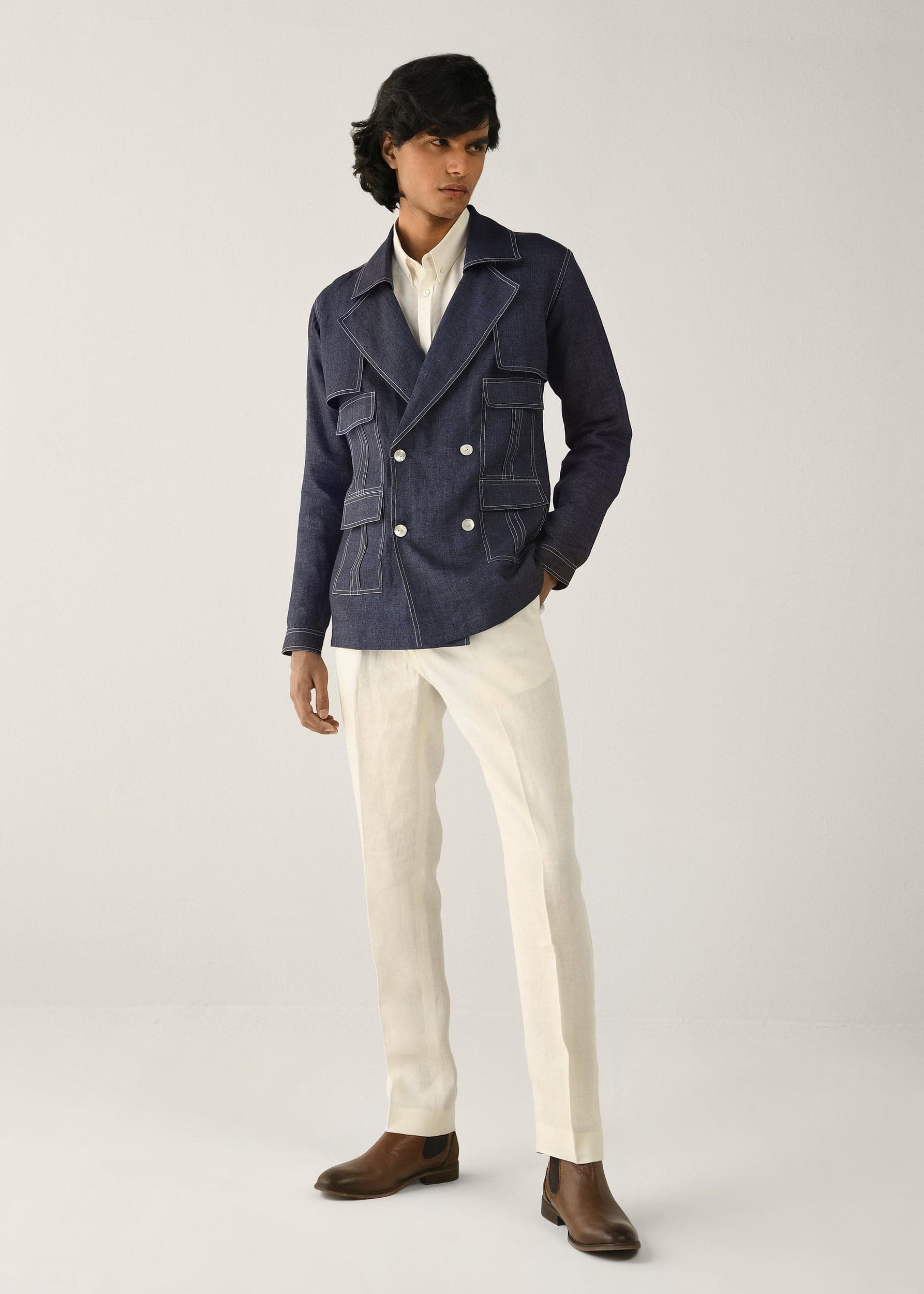 Cropped Trench Jacket, a product by Country Made