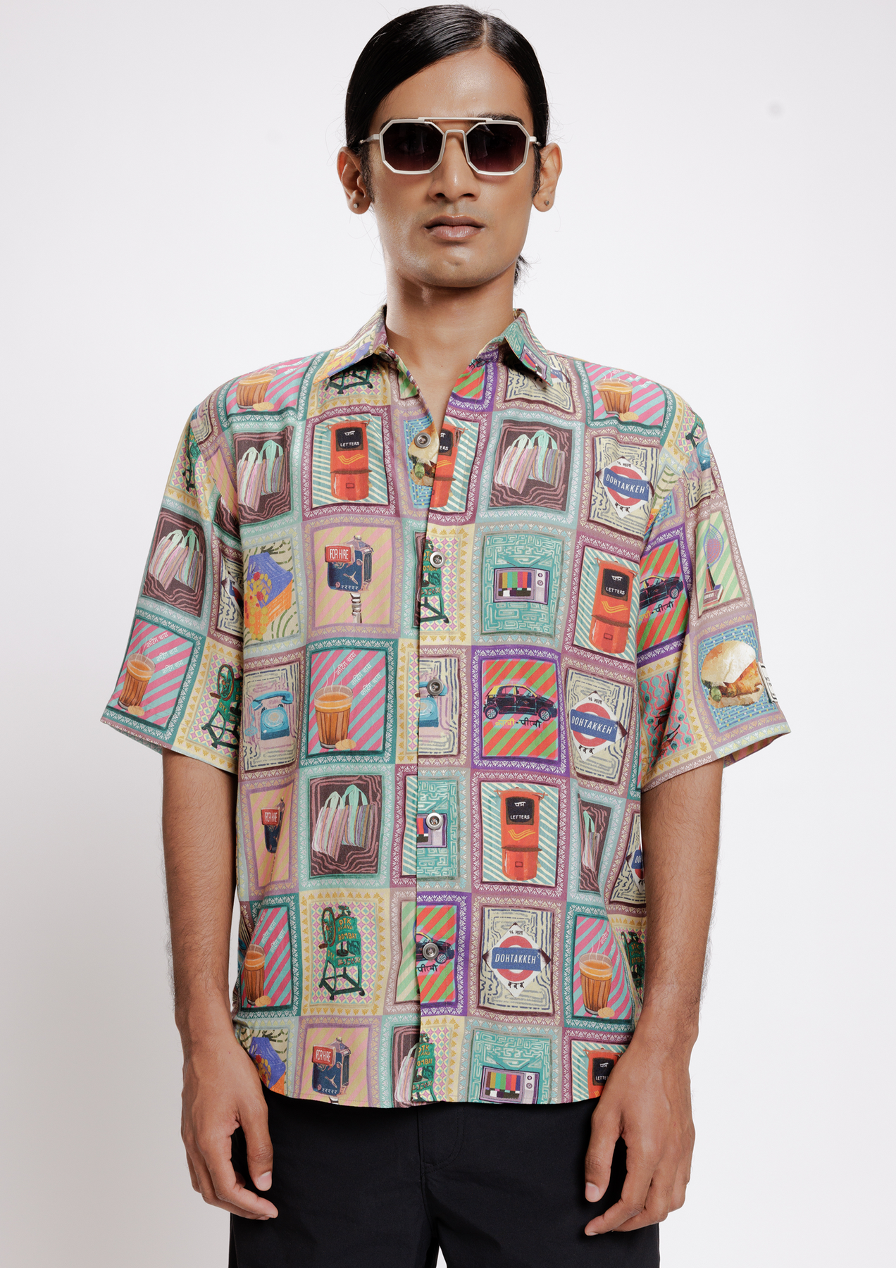 KAALI PEELI SHIRT, a product by Doh tak keh