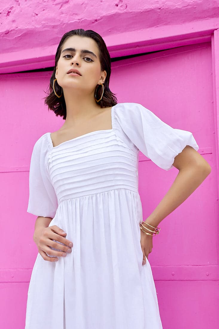 Thumbnail preview #4 for Promilla - Pleated Plans Midi
