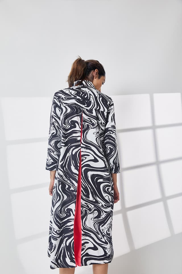 Thumbnail preview #3 for The Sail Pleated Dress