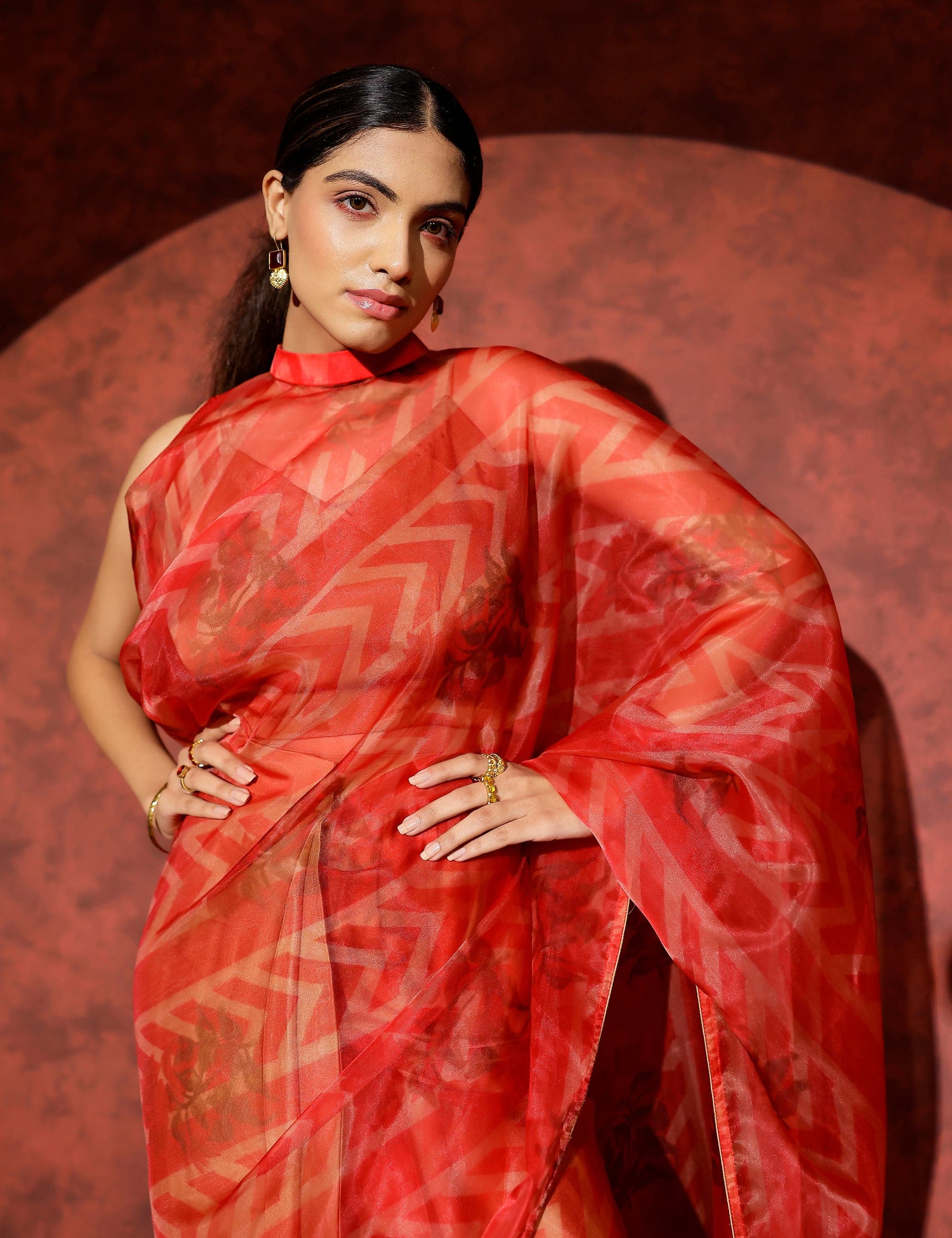 Thumbnail preview #5 for Palladio organza saree