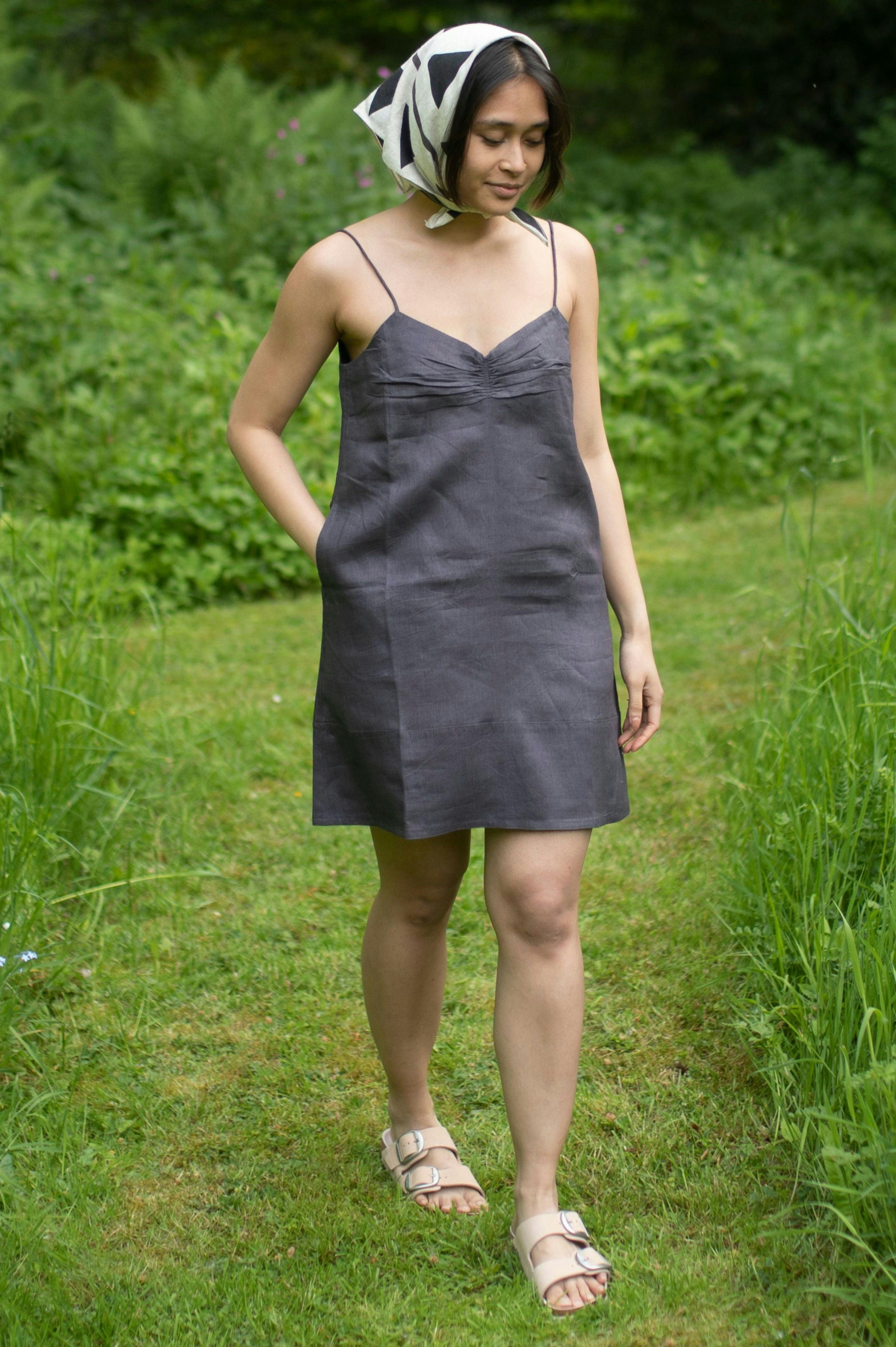 California Slip Dress, a product by The Terra Tribe