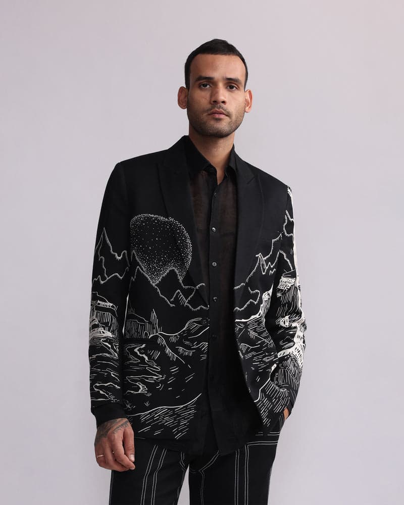 GRAND CANYON DOUBLE BREASTED BLAZER, a product by Country Made