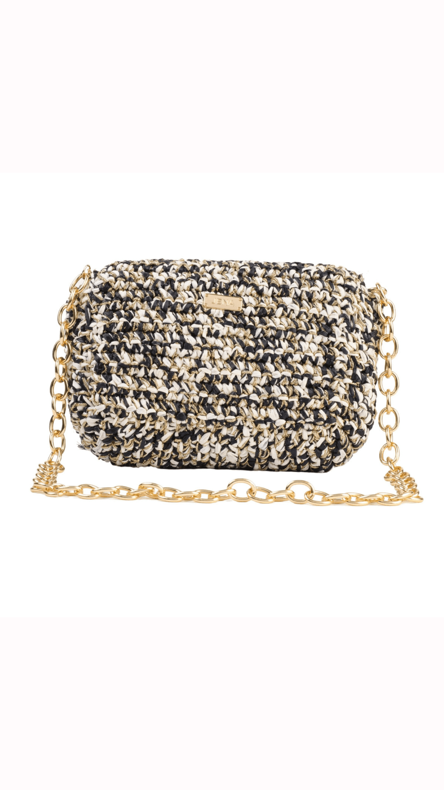 Thumbnail preview #2 for 3 Weave Real Raffia Clutch