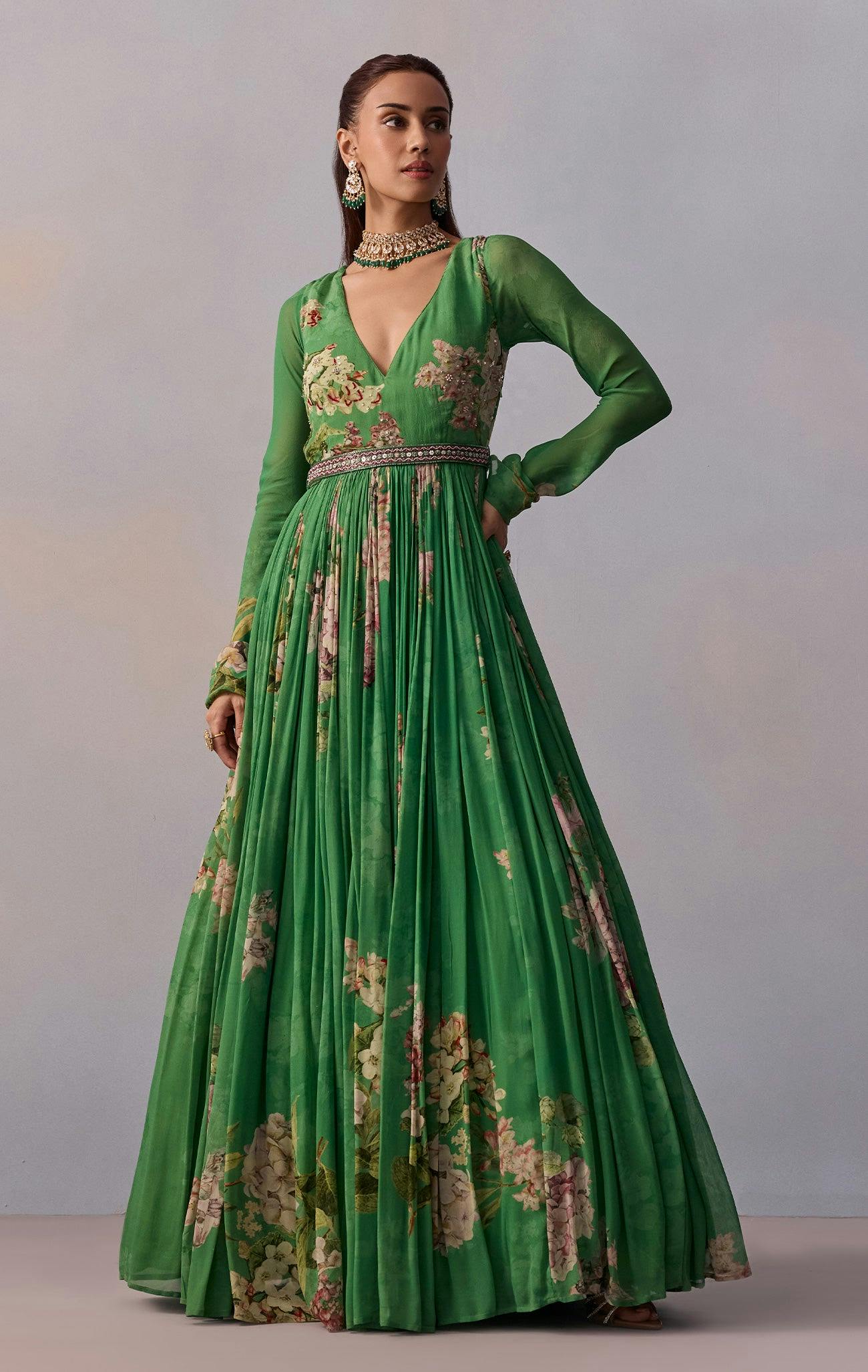 Maira Anarkali Set, a product by Kalista