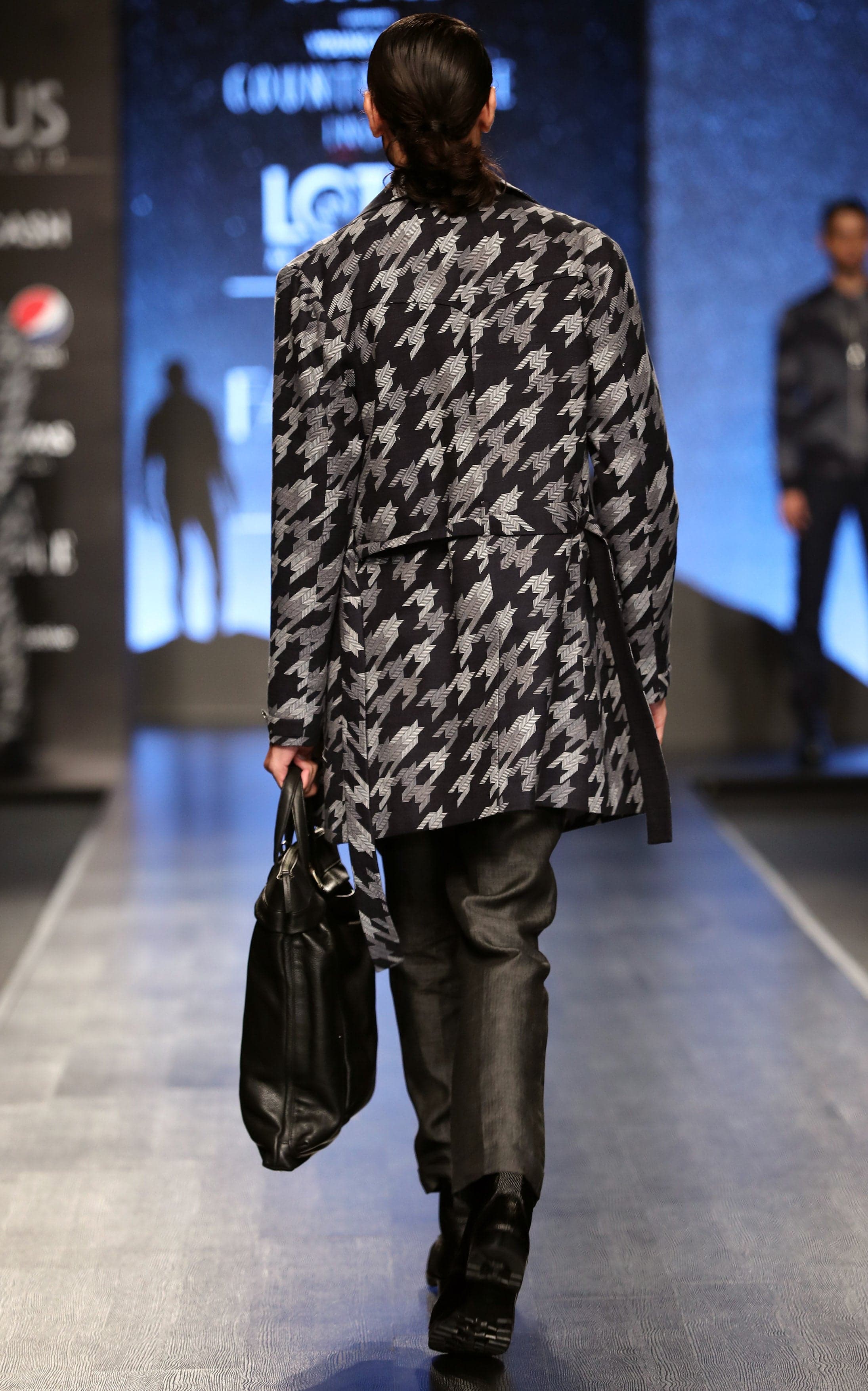 Thumbnail preview #6 for Star Houndstooth Trench