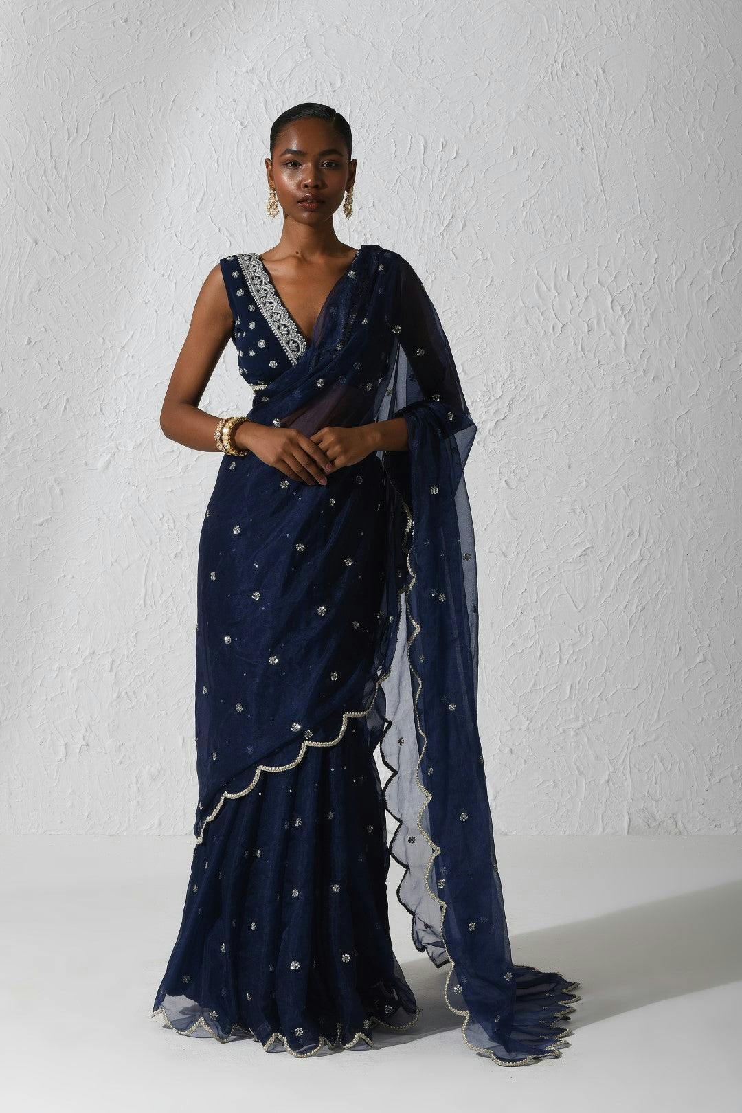 Izel Saree, a product by Rishi and Vibhuti