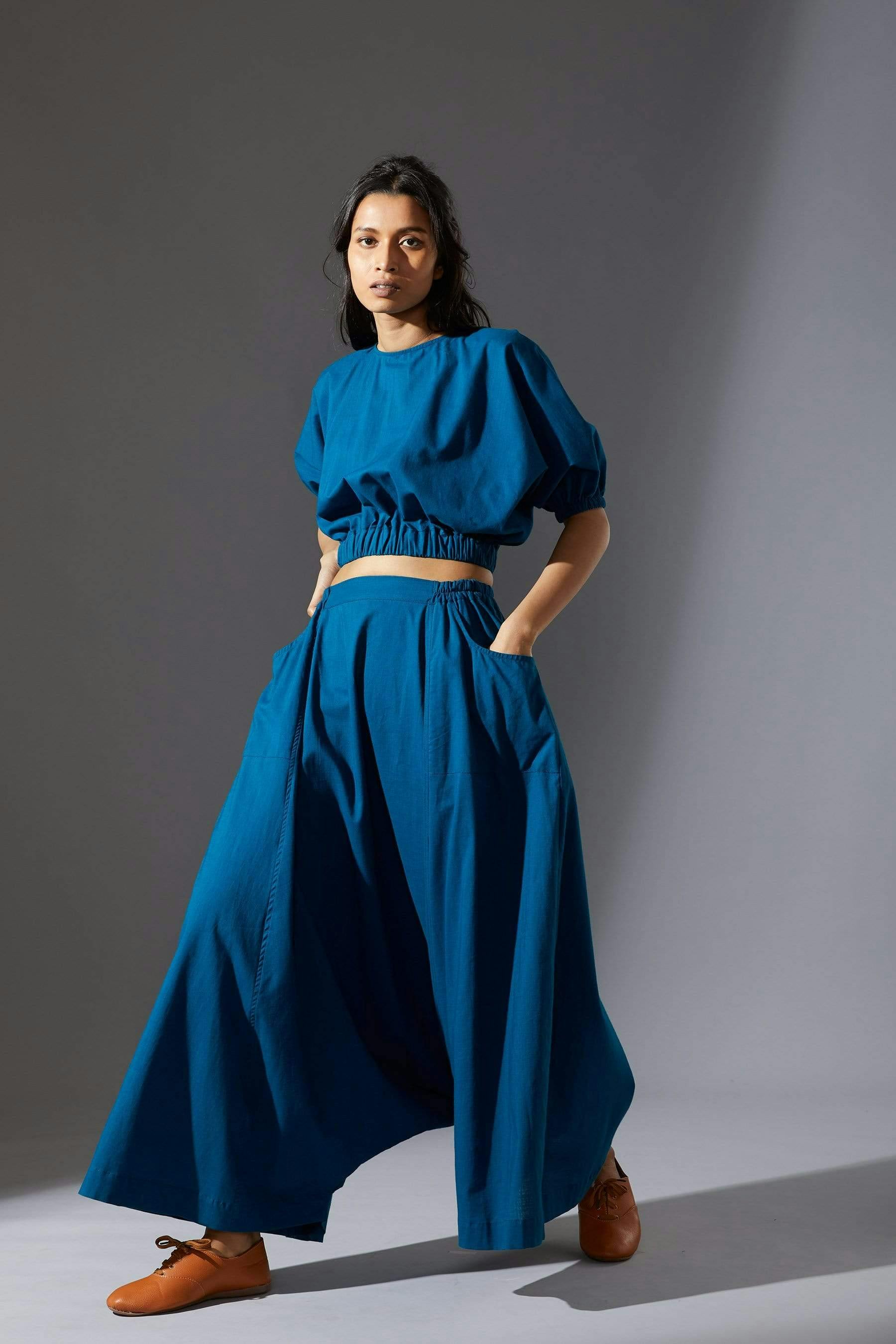 Mati Sphara Blue Set with Pants, a product by Style Mati