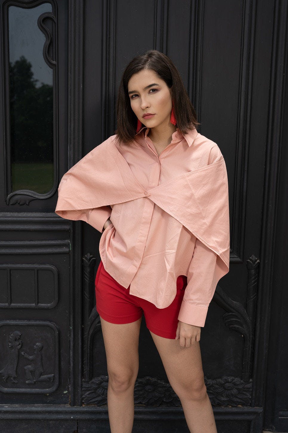 XOXO Peach Envelope Shirt, a product by Nidzign