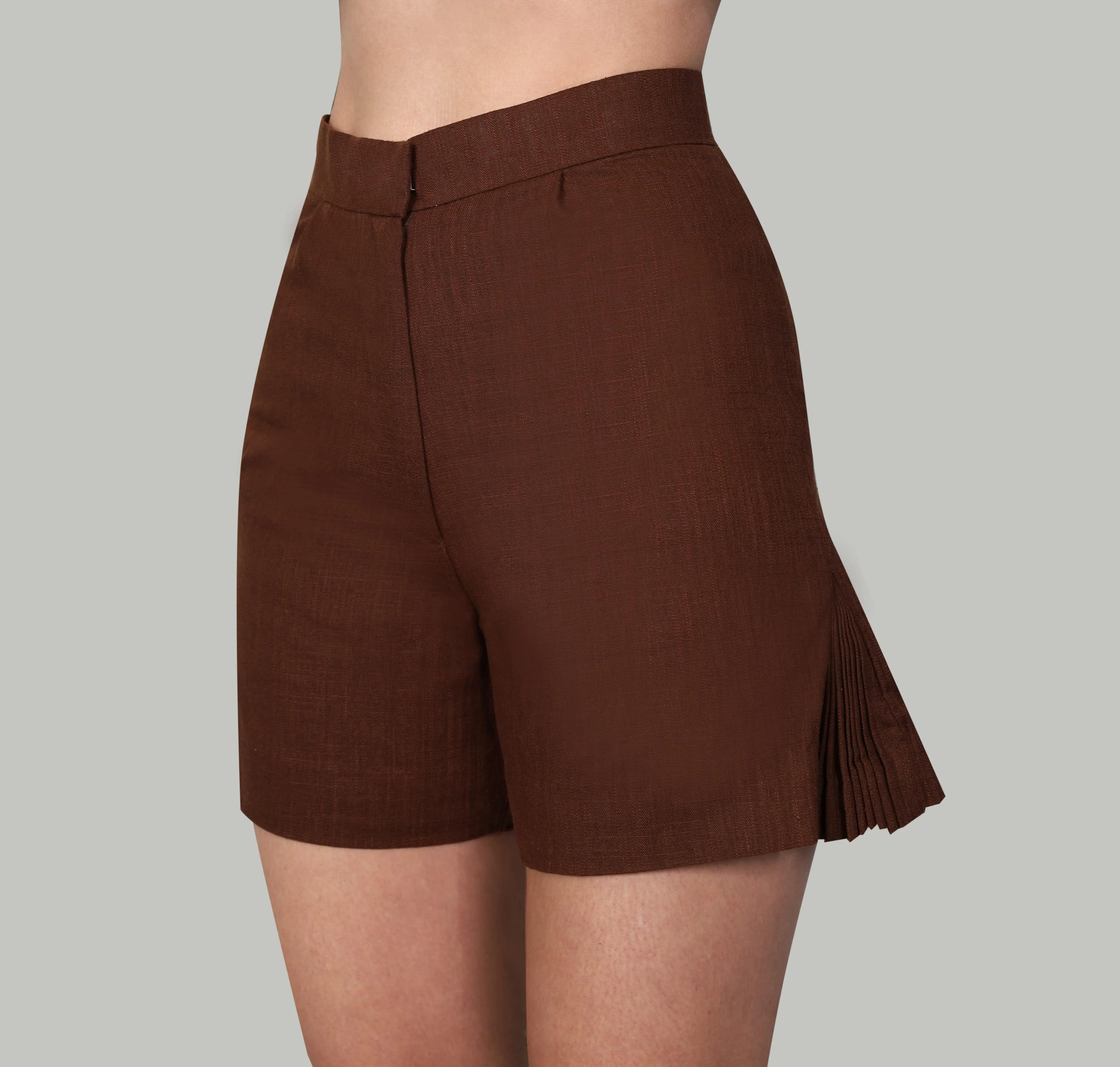 REGINA BROWN SHORT, a product by Muda Clothing