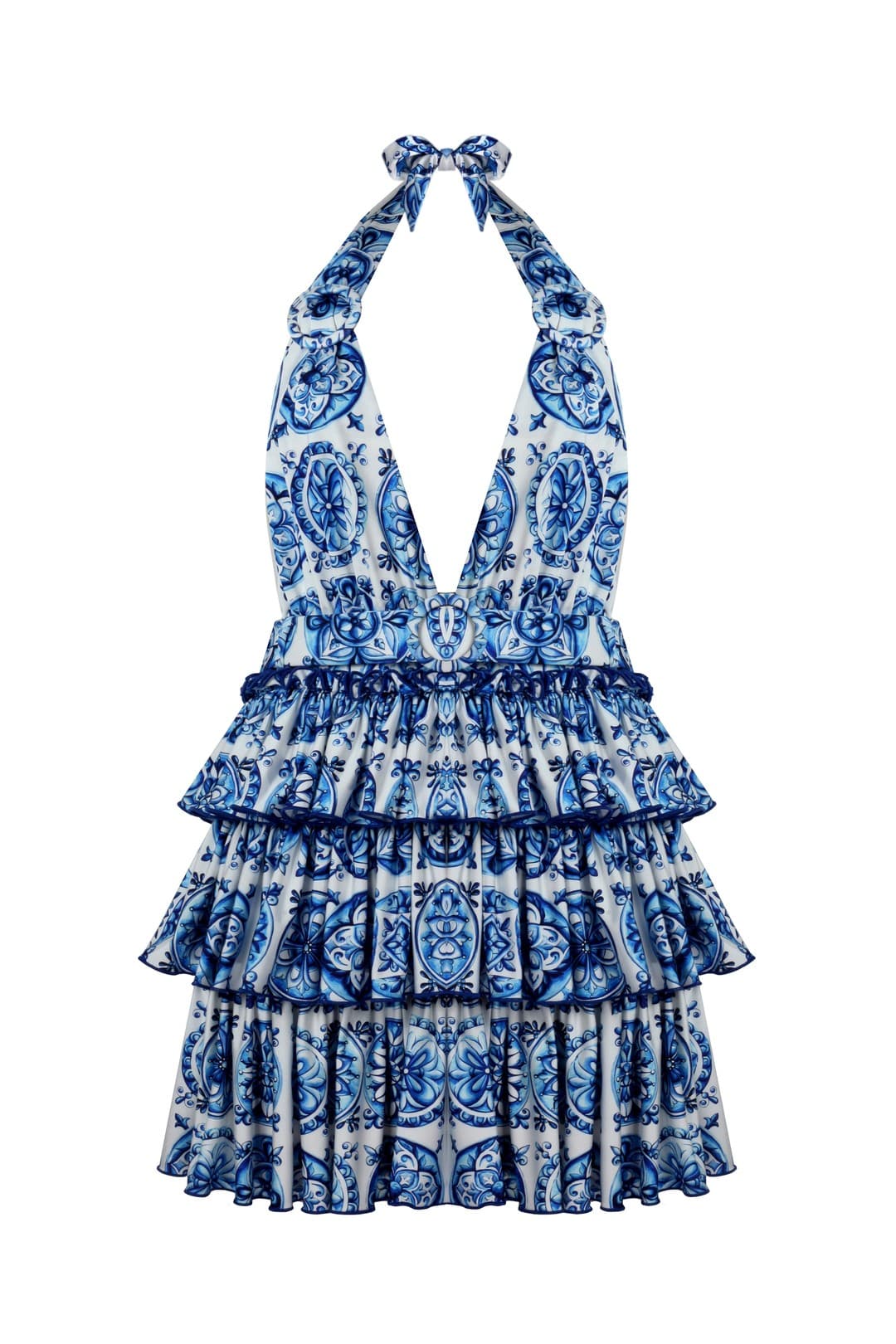 Bellano Bleu Blanc Dress, a product by Nur Karaata