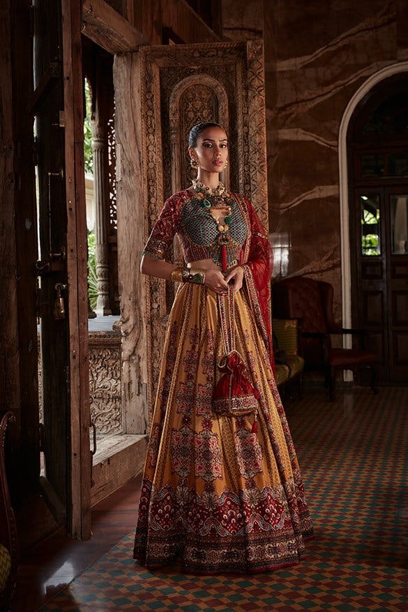 Samaira Lehenga Set, a product by Kalista