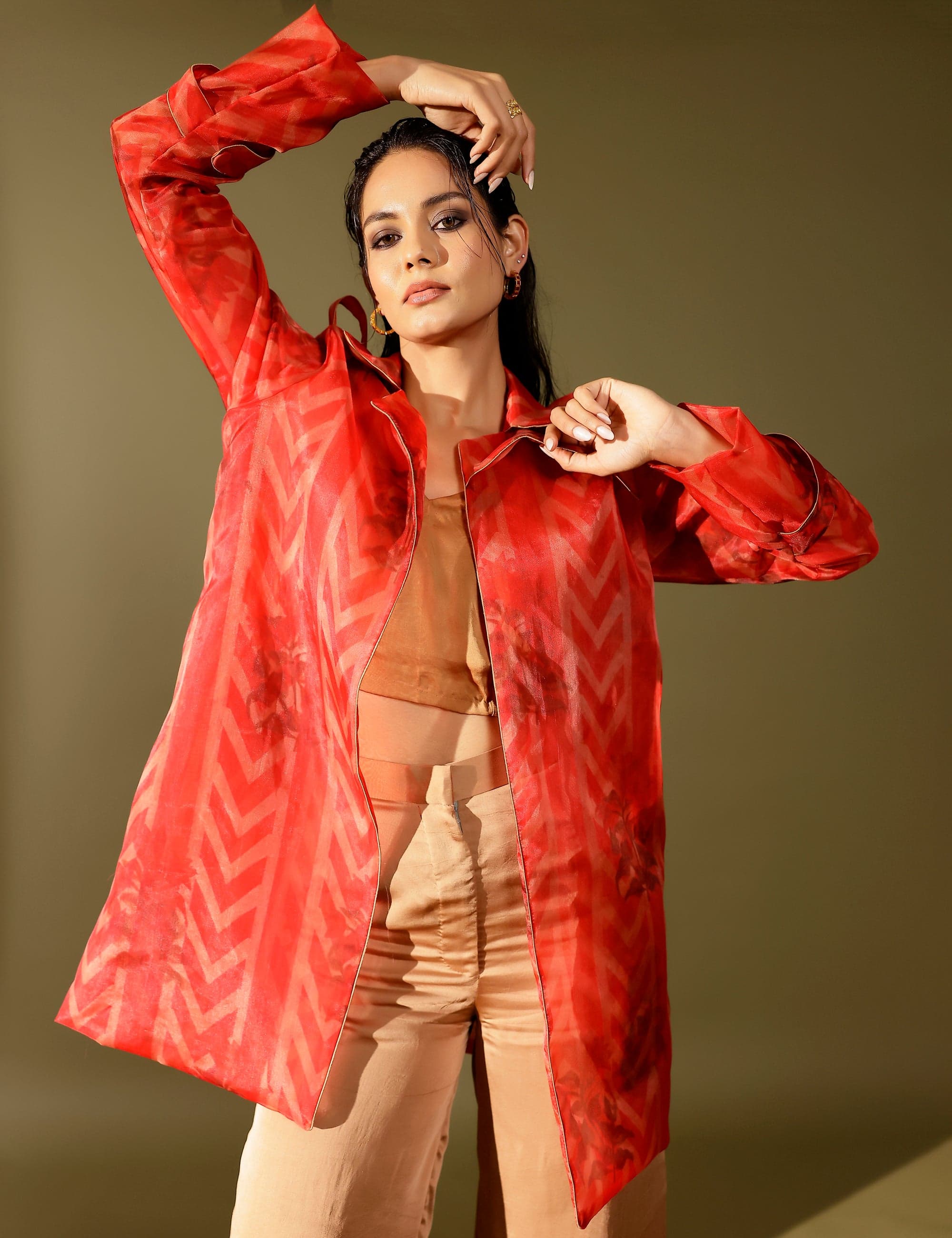 Basale Organza jacket, a product by Studio Surbhi