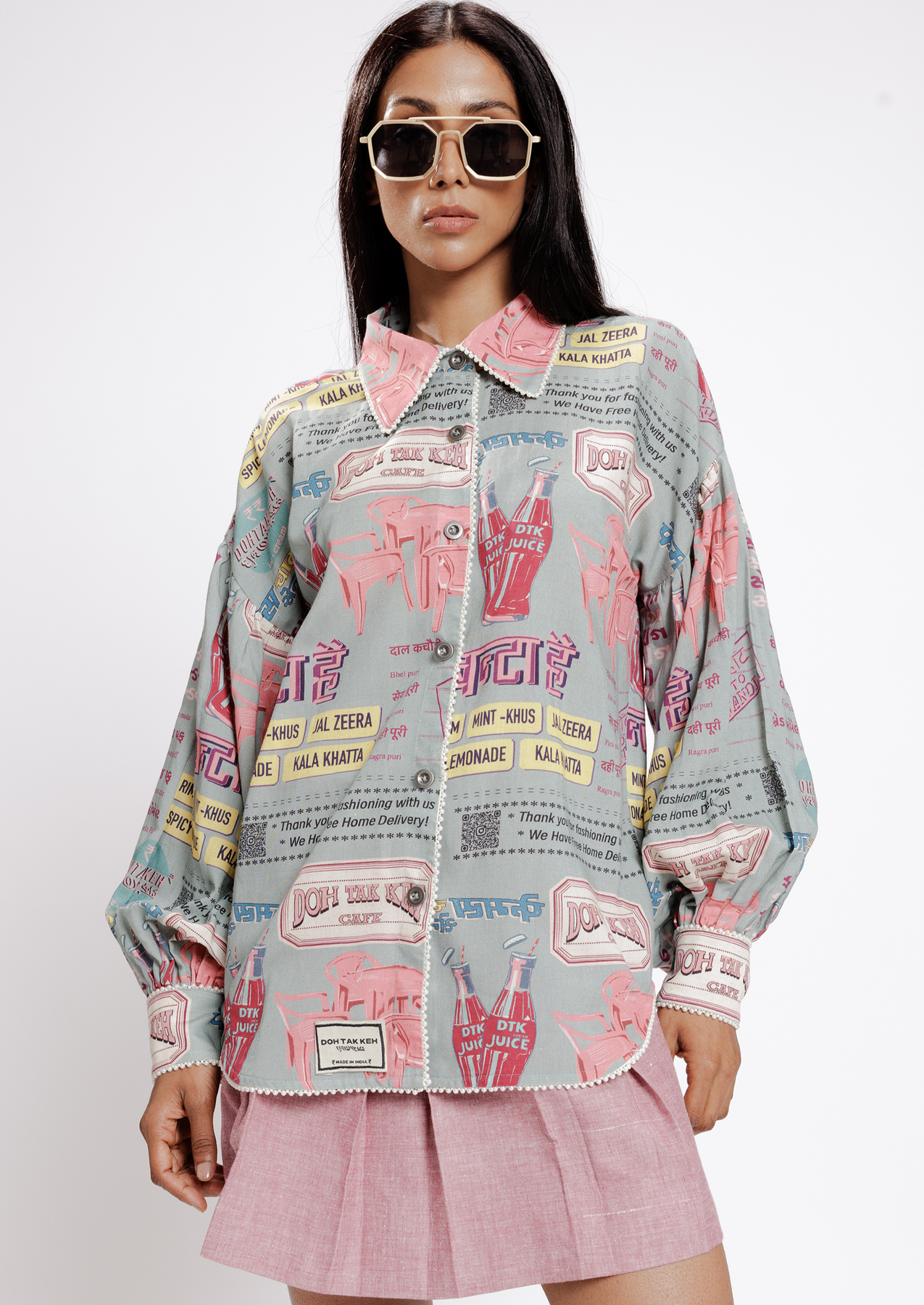 BANTAI OVERSIZED  SHIRT, a product by Doh tak keh