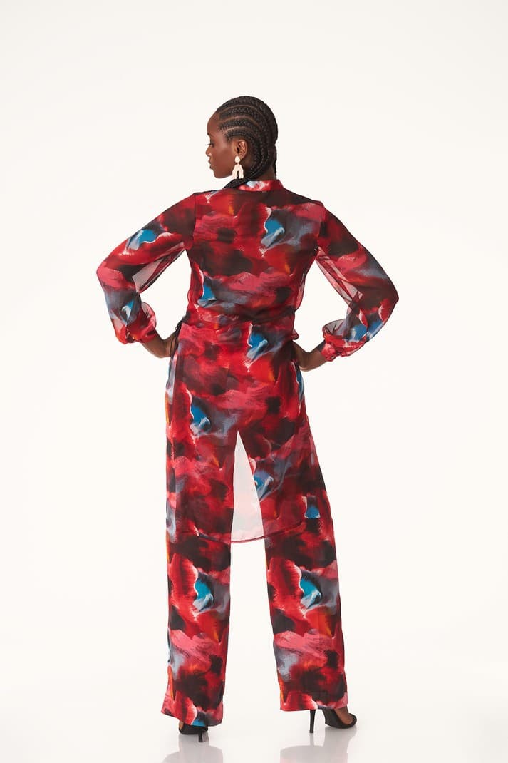 Thumbnail preview #1 for Kwelaku paint splatter fringe set