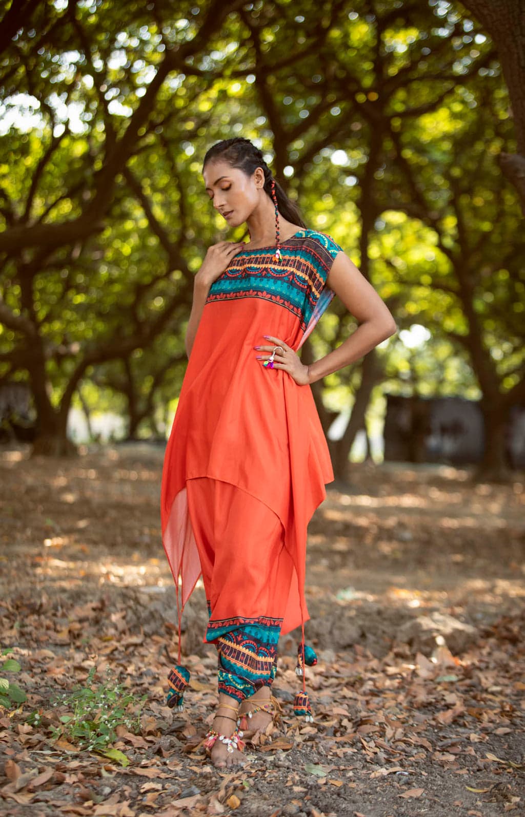 Jameela Tunic With Harems, a product by COEUR by Ankita Khurana