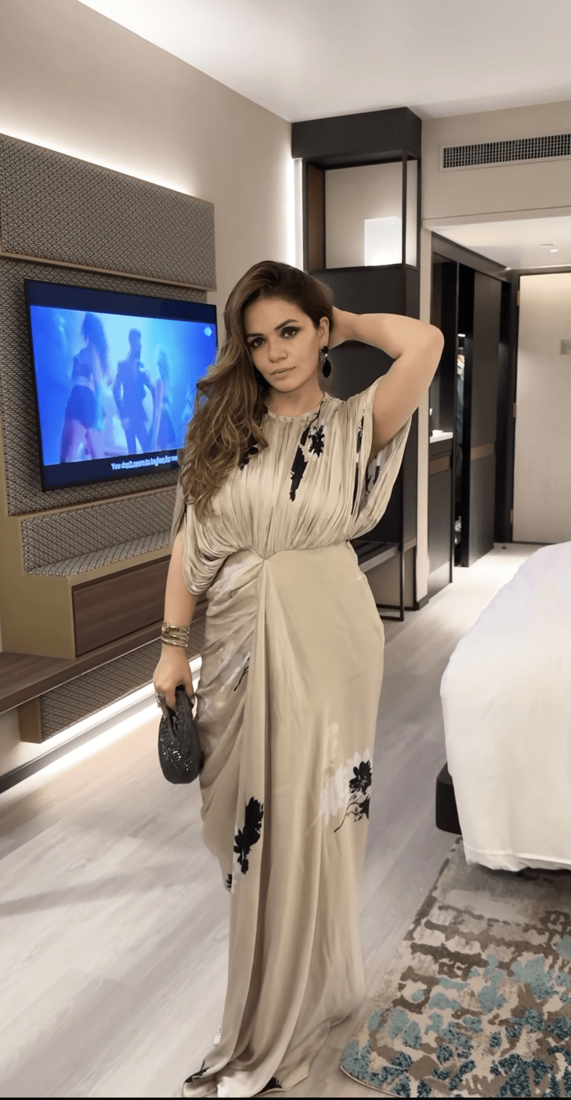 Thumbnail preview #6 for Capri kaftan gown