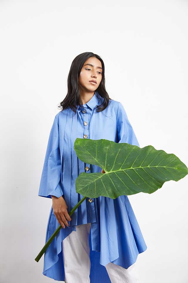 Thumbnail preview #1 for The Parijat Pleat Shirt