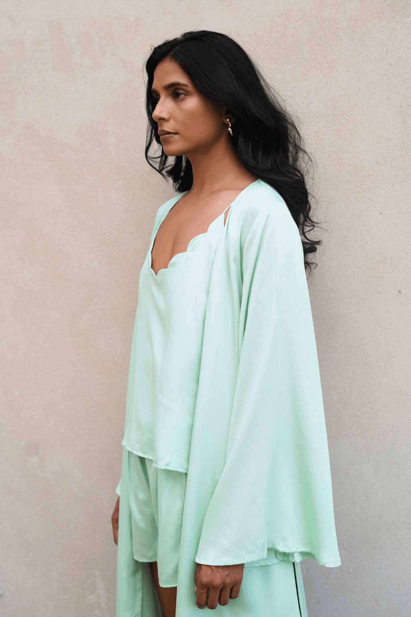 Thumbnail preview #1 for Sage Green Robe