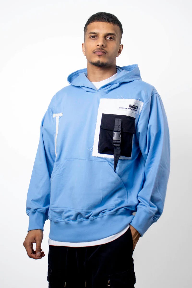 Boxy Sky Hoodie, a product by TOFFLE