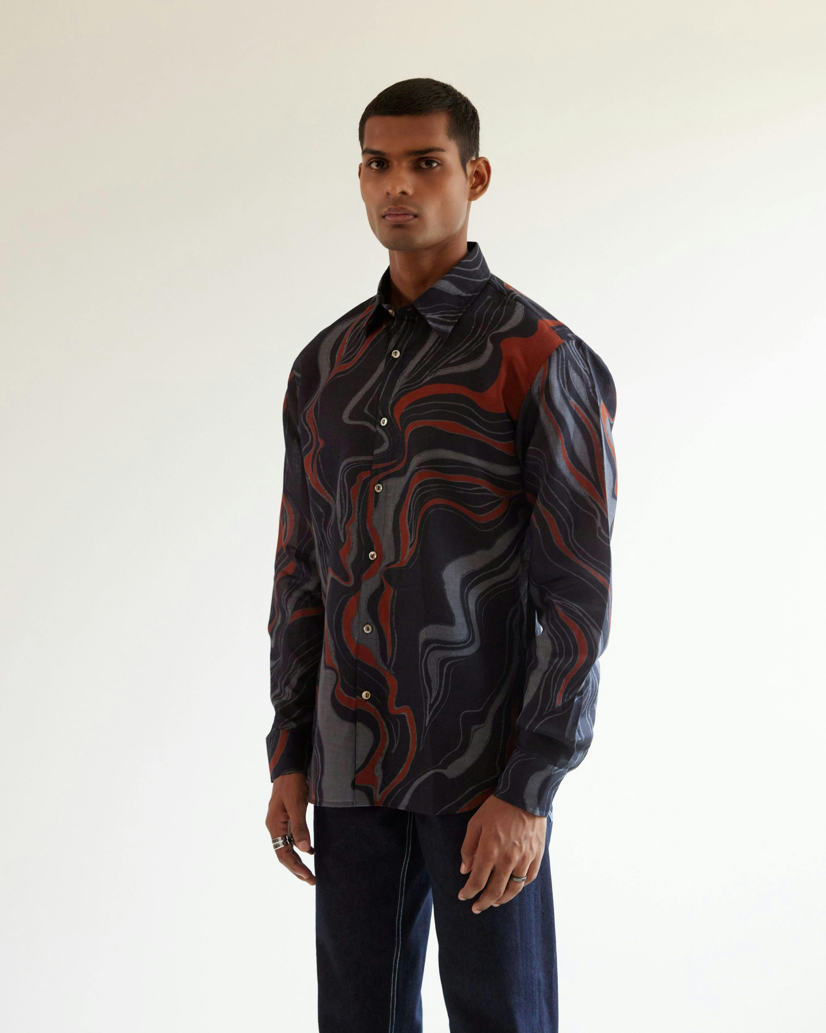 Infinity Print Shirt, a product by Country Made