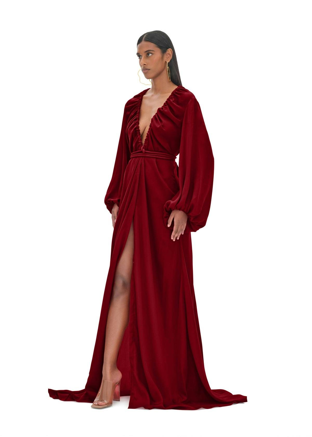 Thumbnail preview #2 for NEEMA RUBY RED ROBE